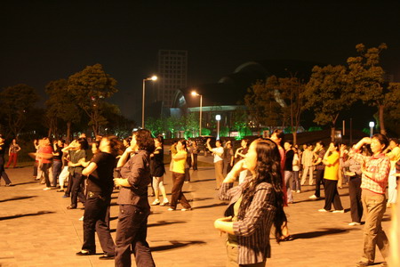 Night view of Hefei City, Anhui