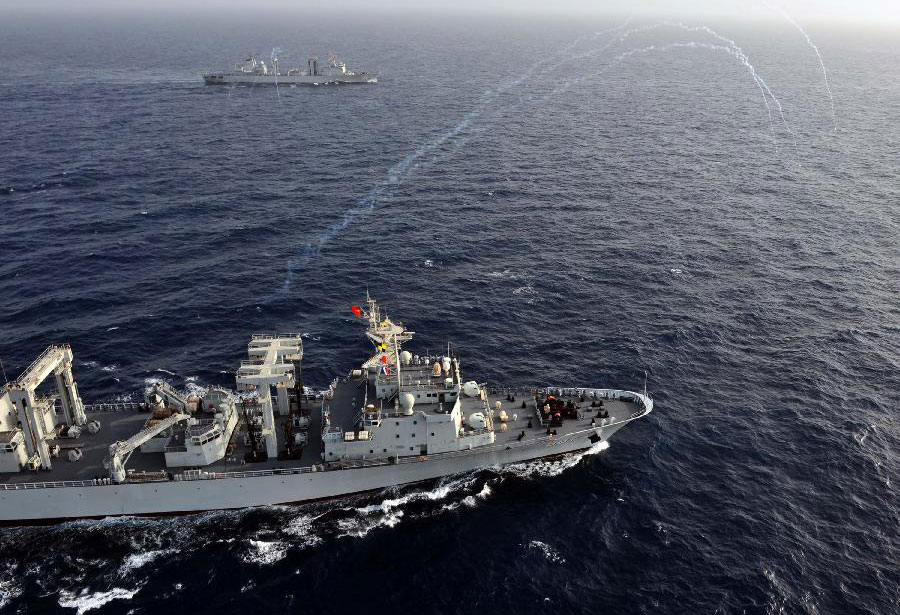 Chinese navy starts escort mission at Gulf of Aden