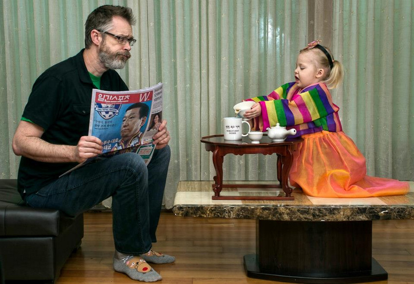 萌蘿莉與老爸的韓國奇遇記