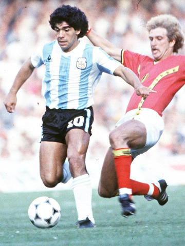 世界杯百大傳奇球星之: 迭戈·馬拉多納