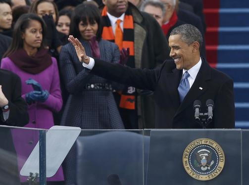 奧巴馬發(fā)表就職演說(shuō) 強(qiáng)調(diào)“同志仍需努力”