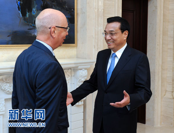 李克強：為世界經濟可持續復蘇營造和平穩定的國際環境