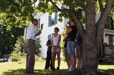 言行不一惹非議 奧巴馬提前結束周末游