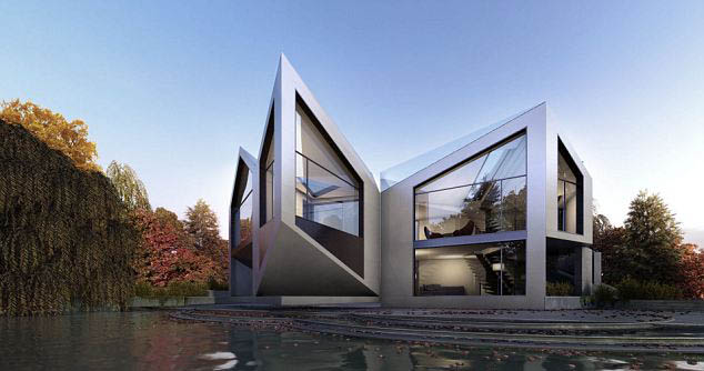 英建筑師設計變形房屋應對不同天氣 靈感源于數學成果