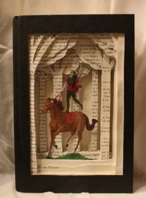 哈利•波特、湯姆•索亞從書里冒出來！絕美紙雕讓主角“復活”