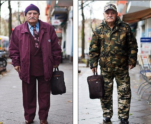 土耳其83歲“潮男”街拍走紅網絡 衣服每日翻新