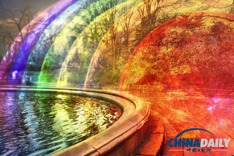 美輪美奐！美藝術(shù)家打造可見Wi-Fi信號