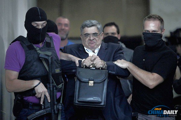 希臘掀“反新納粹”浪潮 極右政黨領(lǐng)導人被捕