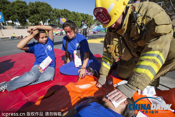 圖：全球1800萬民眾參加世界最大年度地震演習