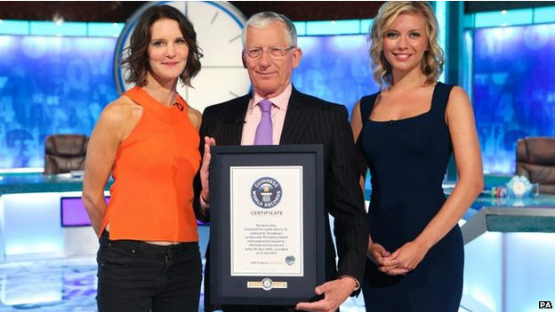 英國《倒計時》娛樂節目載入吉尼斯紀錄