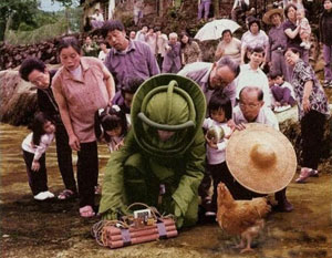 “看熱鬧”怎么說?