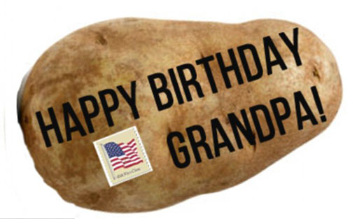 今年過(guò)節(jié)不送卡，送土豆！