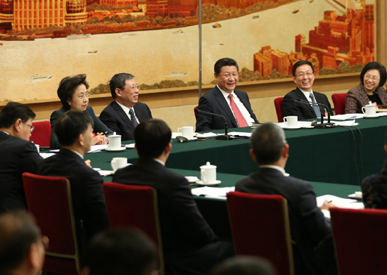 2016兩會(huì):習(xí)近平連續(xù)四年到上海團(tuán)都說(shuō)了啥