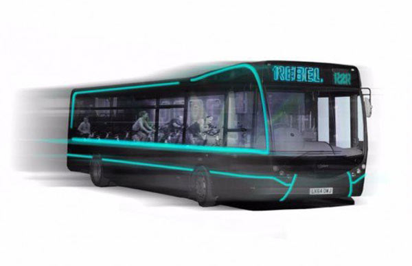 創(chuàng)意健身公交 上班鍛煉兩不誤(圖)