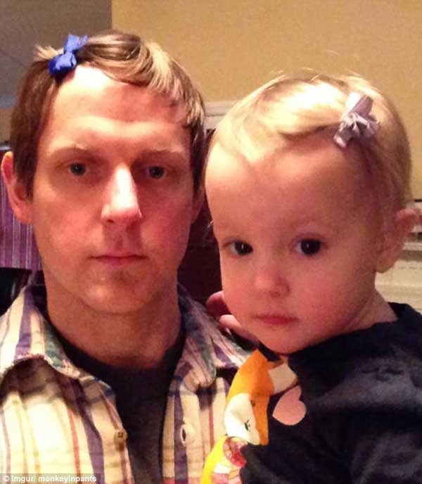 爸爸帶娃不靠譜？逗比奶爸帶娃爆笑瞬間(組圖)