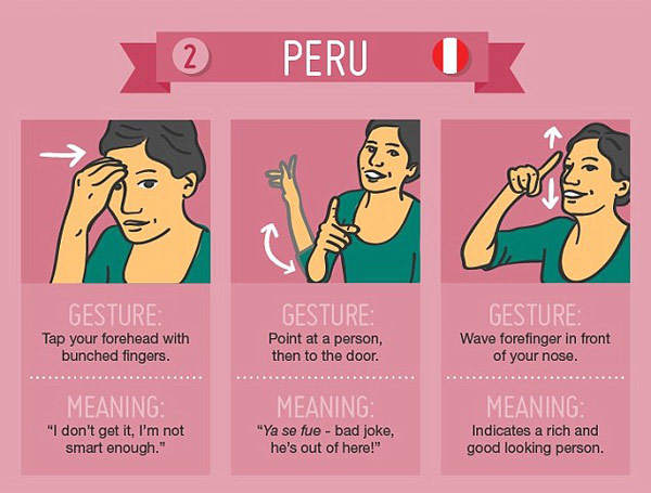 盤(pán)點(diǎn)各國(guó)常見(jiàn)手勢(shì) 教你如何表達(dá)贊美與感謝(組圖)