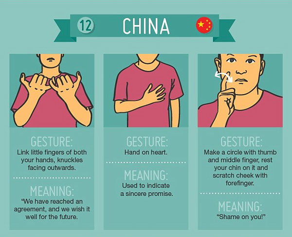 盤點各國常見手勢 教你如何表達贊美與感謝(組圖)