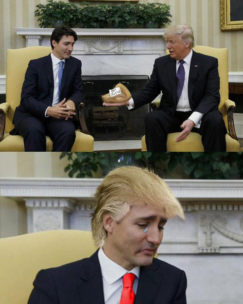 特朗普VS特魯多 美加首腦過招特朗普完敗