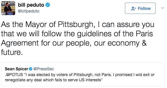 特朗普宣布美國退出《巴黎協定》