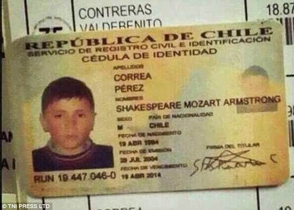 爹媽什么仇！這些奇葩名字簡直倒霉透啦