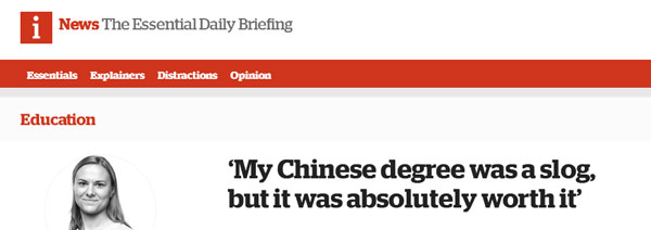 中文系學生在英遭瘋搶！老外：天知道為學中文我經歷了什么